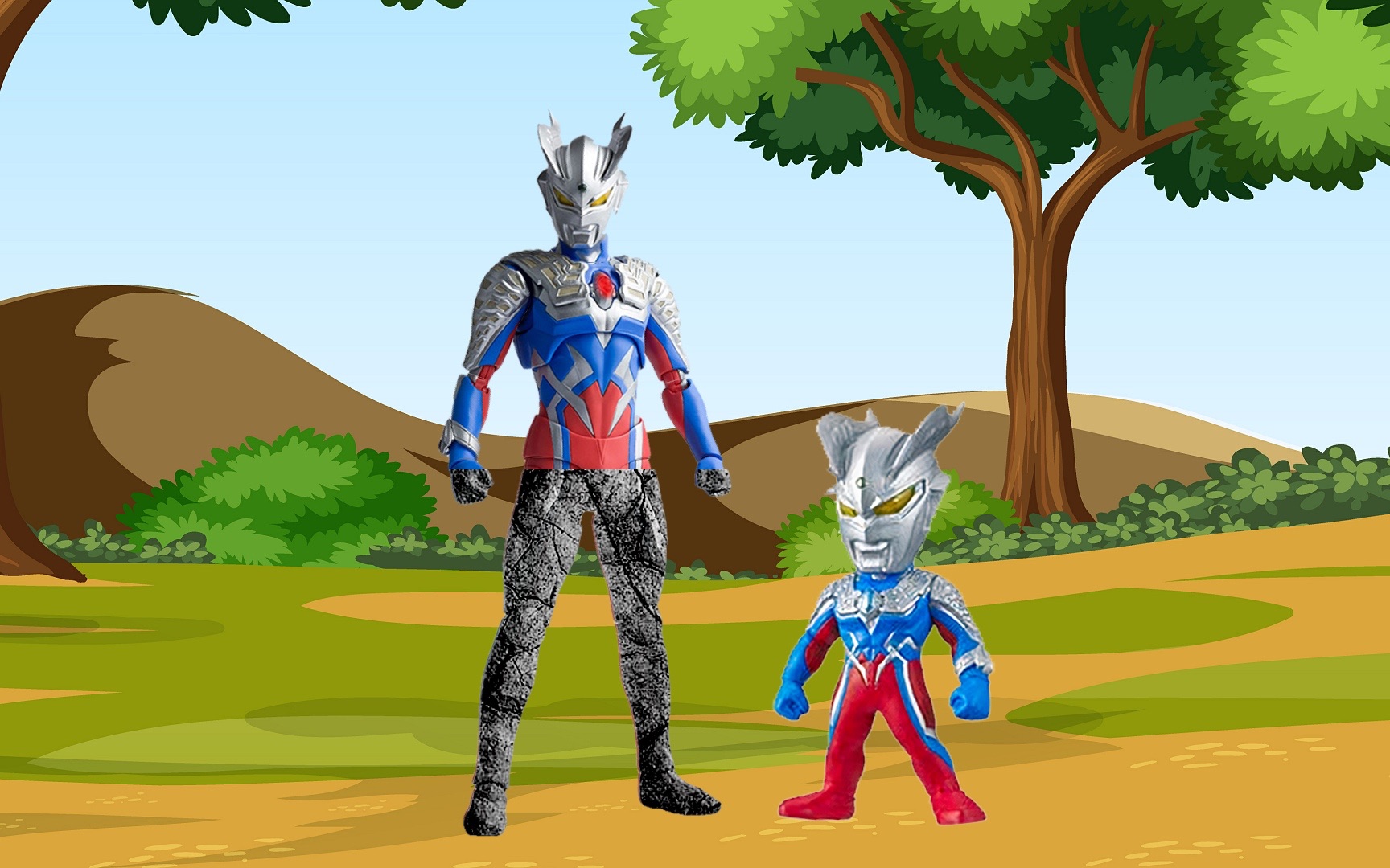 【奥特曼故事】赛罗石化了,小赛如何救他?