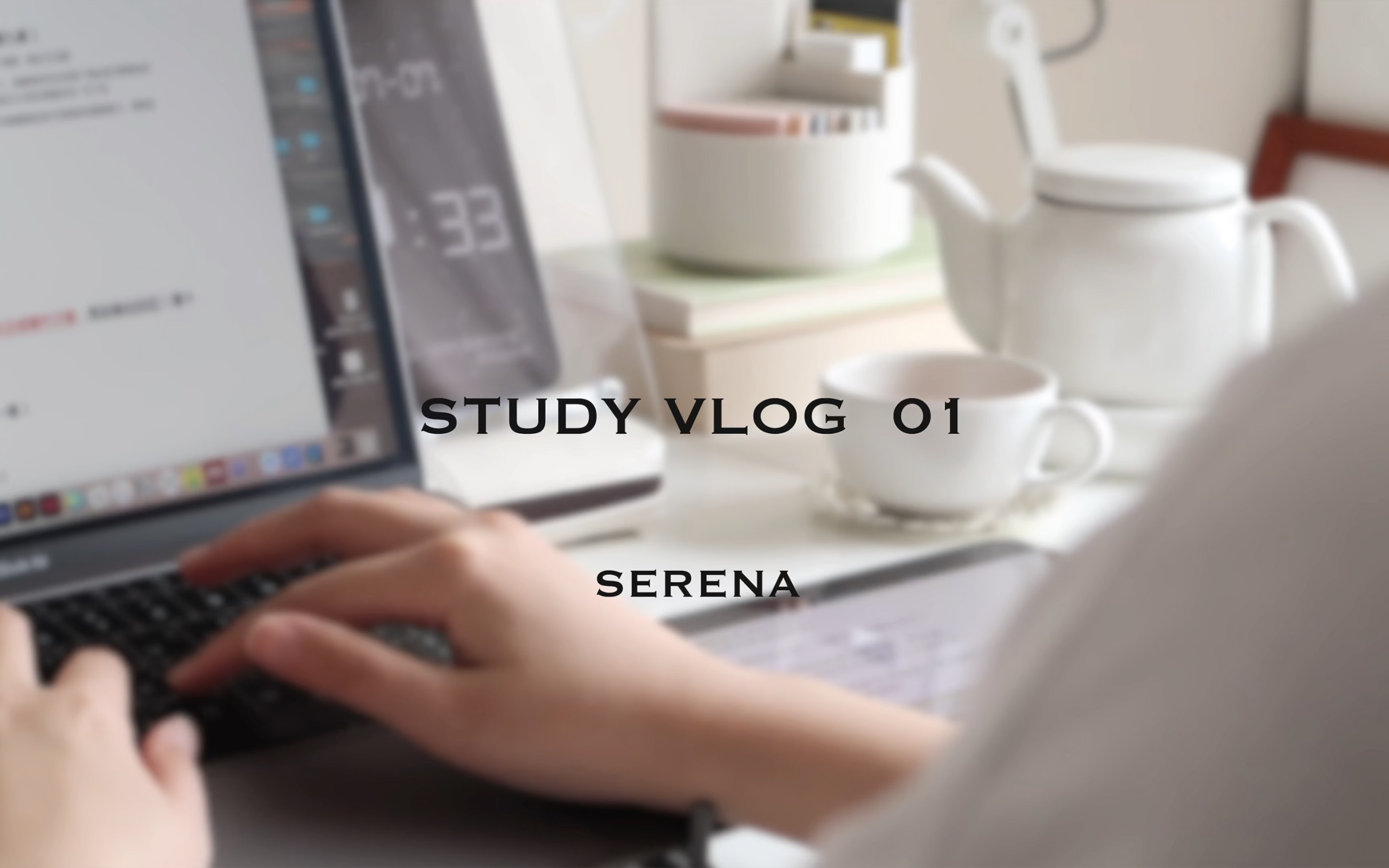 STUDY VLOG 01. 跟我一起写论文哔哩哔哩bilibili