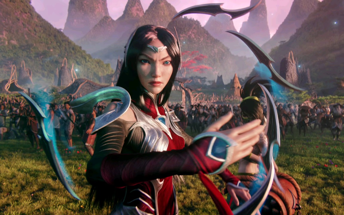 【2k】《英雄联盟》s9赛季爆燃宣传cg〖觉醒〗2019 lol_哔哩哔哩 (゜