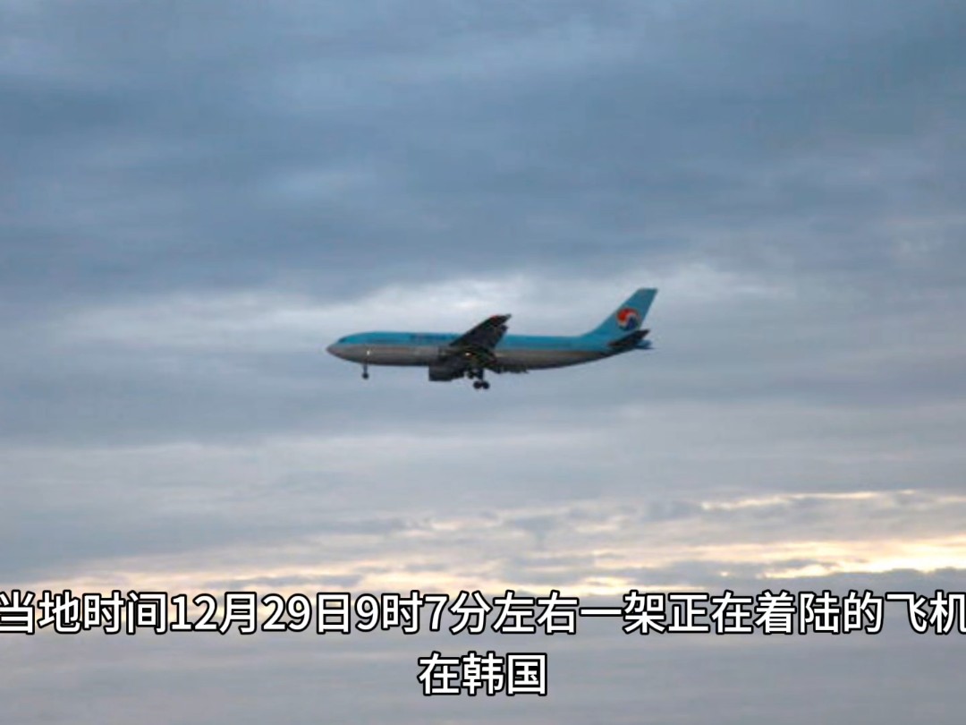 波音飞机又出事!韩国一架波音客机坠机,179人遇难,仅2人获救!