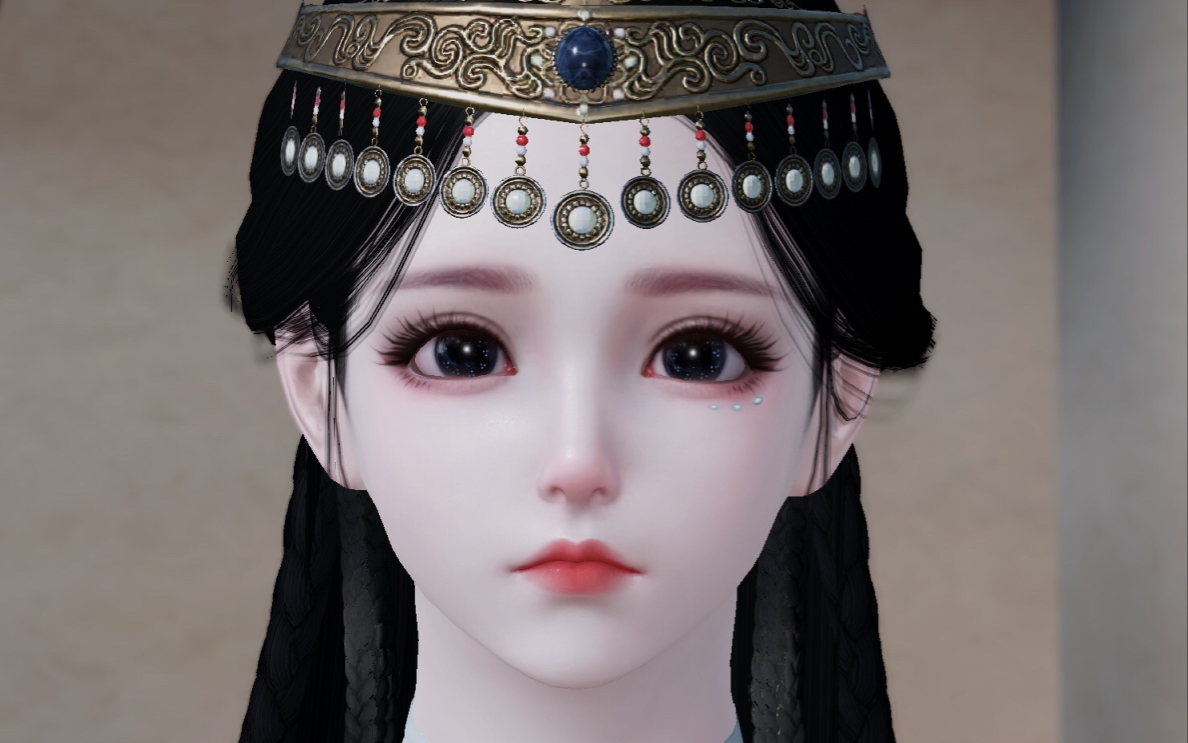 天涯明月刀成女手游童颜可爱成女捏脸数据