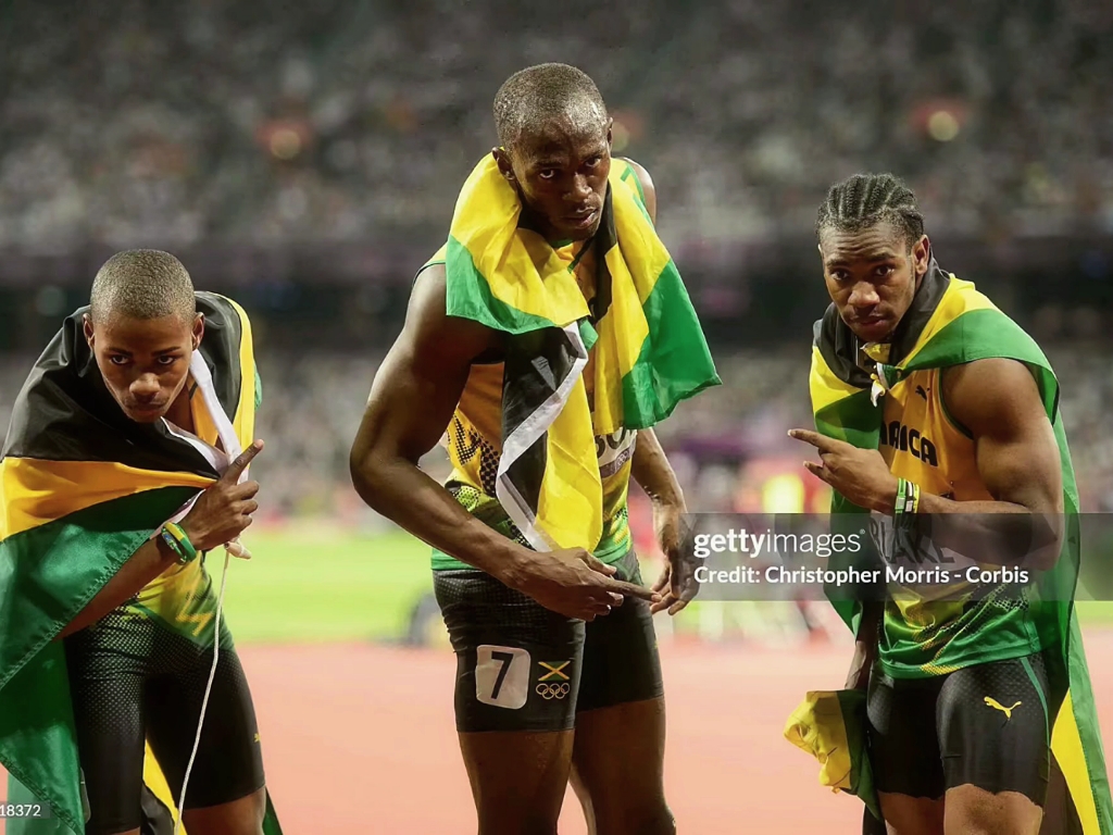 "牙买加包揽了领奖台"