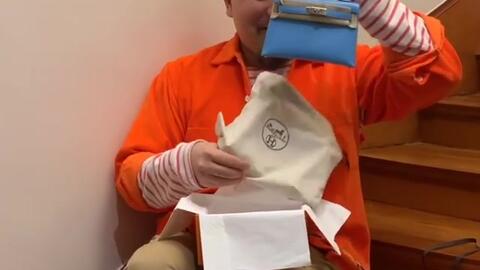 HERMES Unboxing ( FLAT POUCH PM ) 