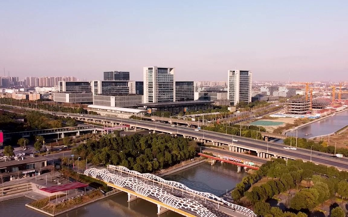 浦江镇航拍_哔哩哔哩 (゜-゜)つロ 干杯~-bilibili