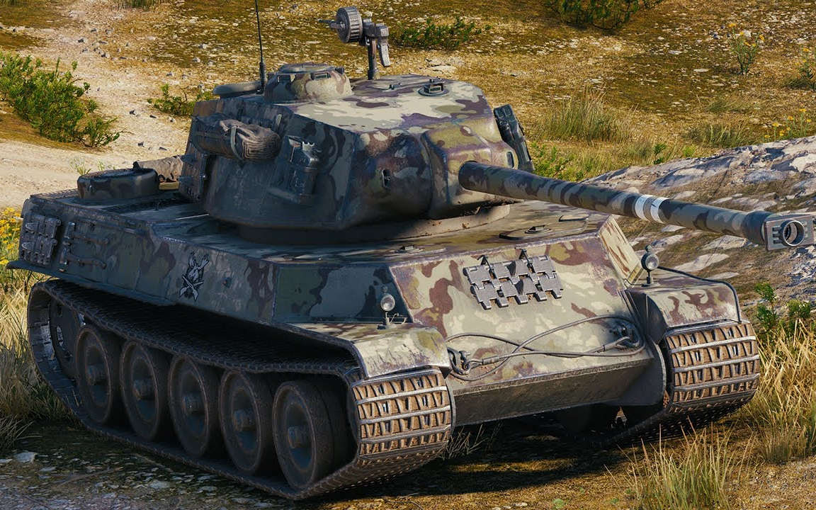 坦克世界 amx m4 mle. 49 - 6杀 7千1伤害 [海岸争霸]