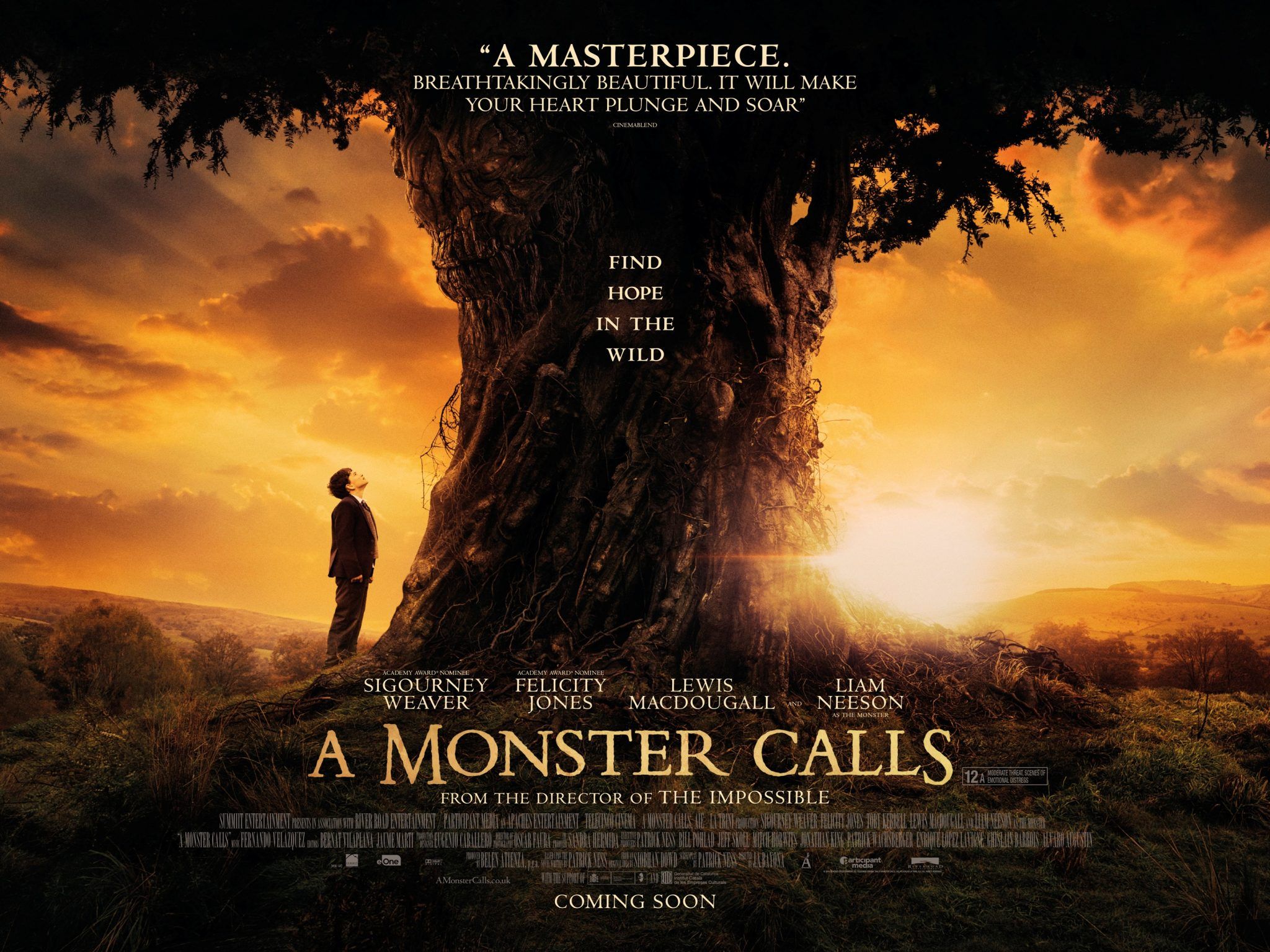 [图]【电影原声】【Fernando Velázquez】当怪物来敲门 A Monster Calls (2016)