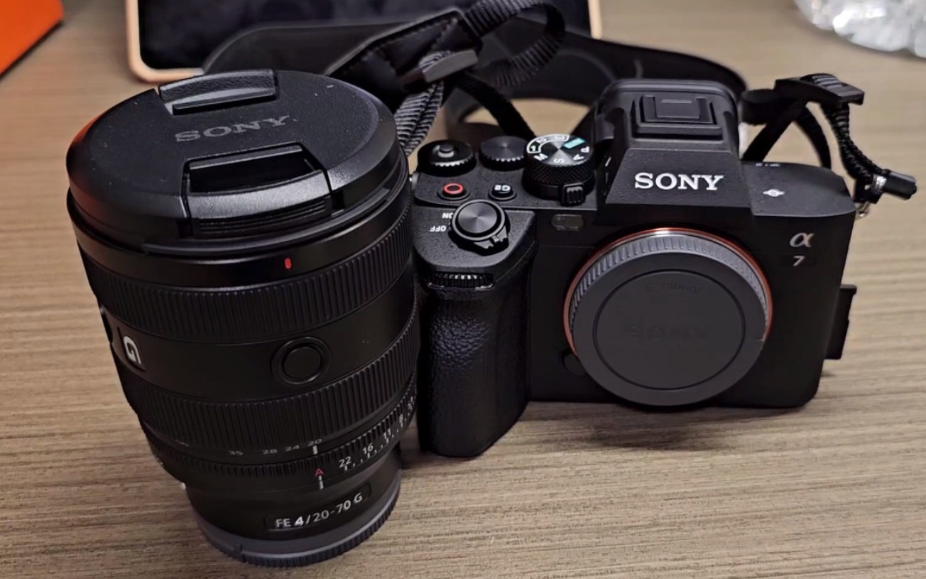 618开箱|索尼 a7m4微单|索尼 20-70 f4 g镜头