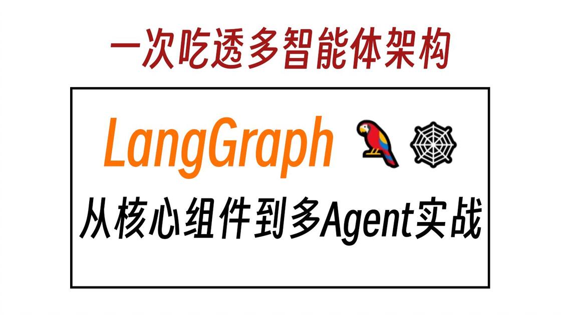 【B站少有】LangGraph实战:从Graph/State到多Agent协作拆解!一套打通持久化+人机交互,全程干货,学完直接写进简历!_哔 ...
