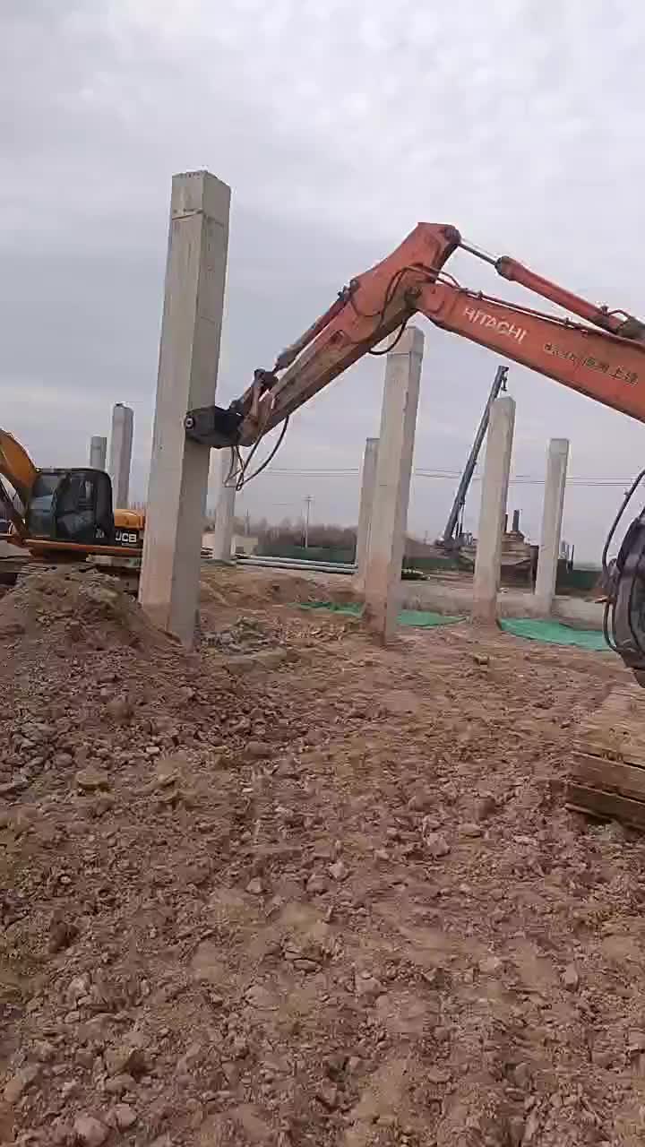 可装在挖机上的液压凿毛机混凝土立柱凿毛机隧道凿毛机混凝土拉毛