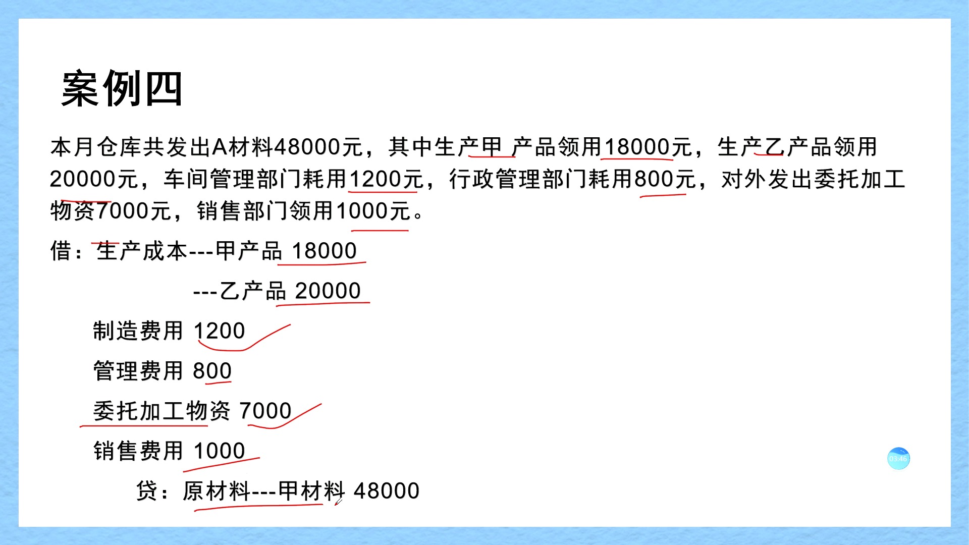 常用会计分录之工(制造业)哔哩哔哩bilibili