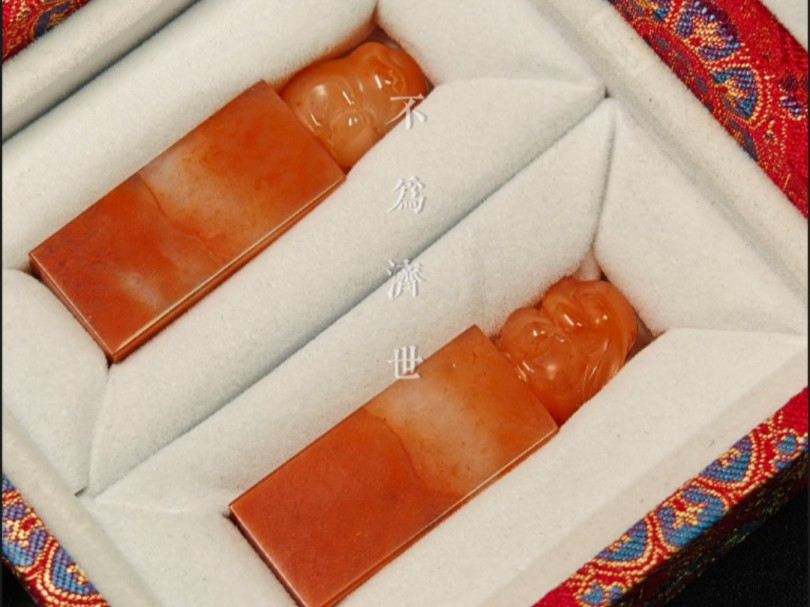 萌兔钮老挝桃花冻情侣对章