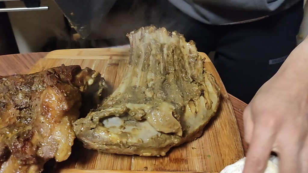 自制挂糊烤羊排_哔哩哔哩_bilibili