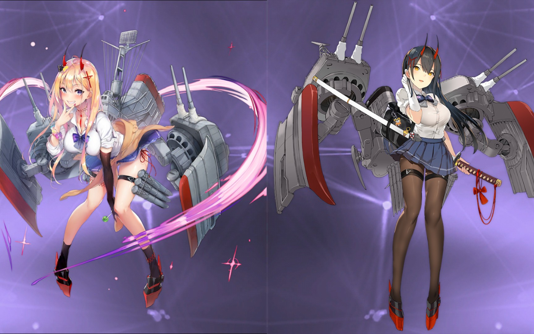 熊野x铃谷台词鉴赏--指挥官~喜欢什么类型的女孩子呀?