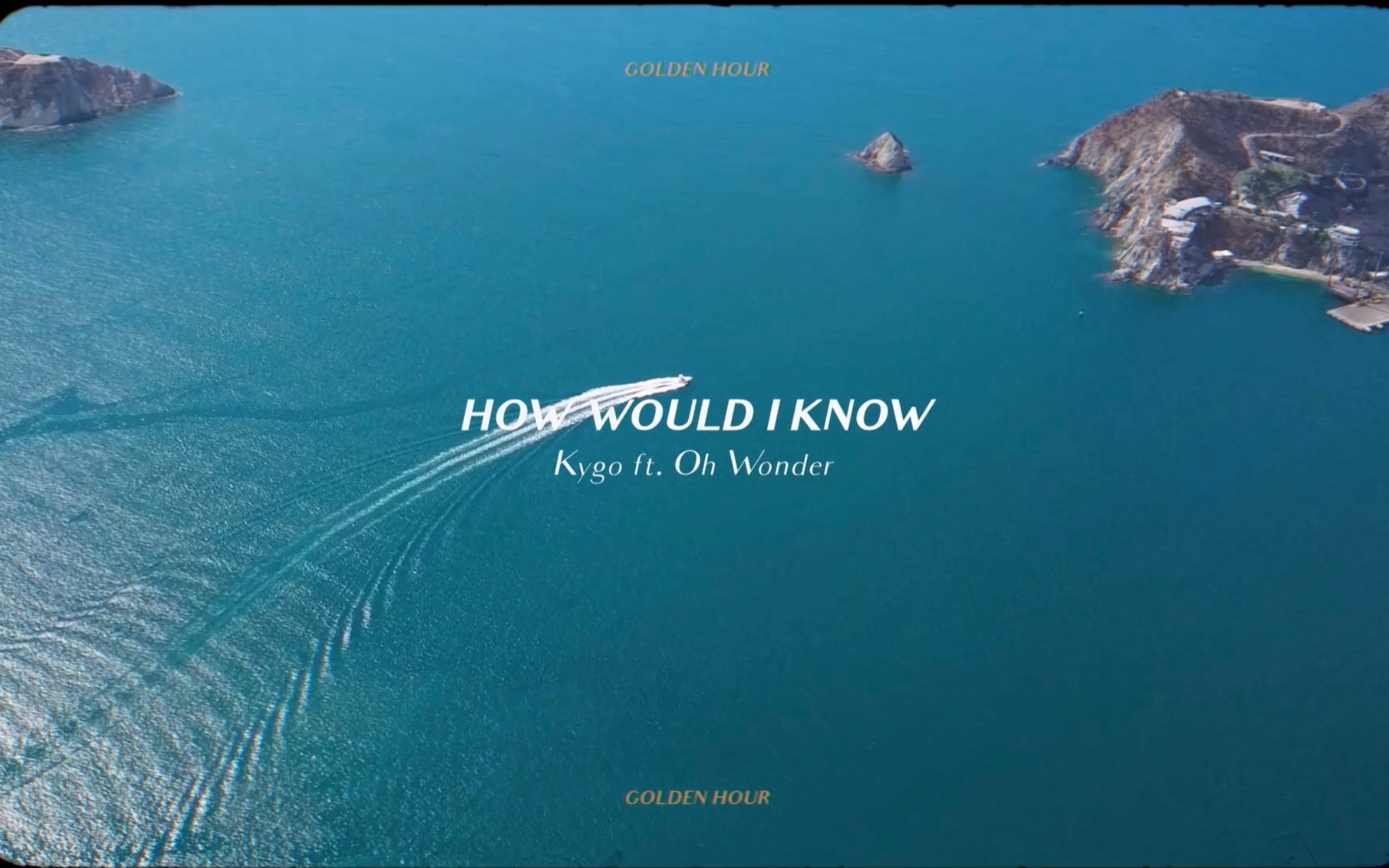 [图]太好听了吧 Kygo-How Would I Know w/ Oh Wonder (Official Audio)