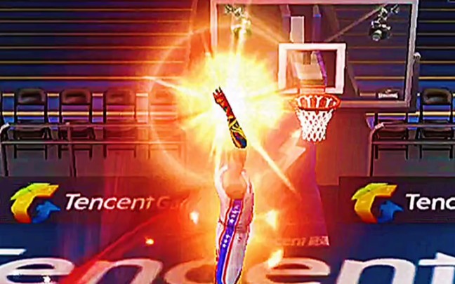 张伯伦和麦迪的扣篮特效真帅啊