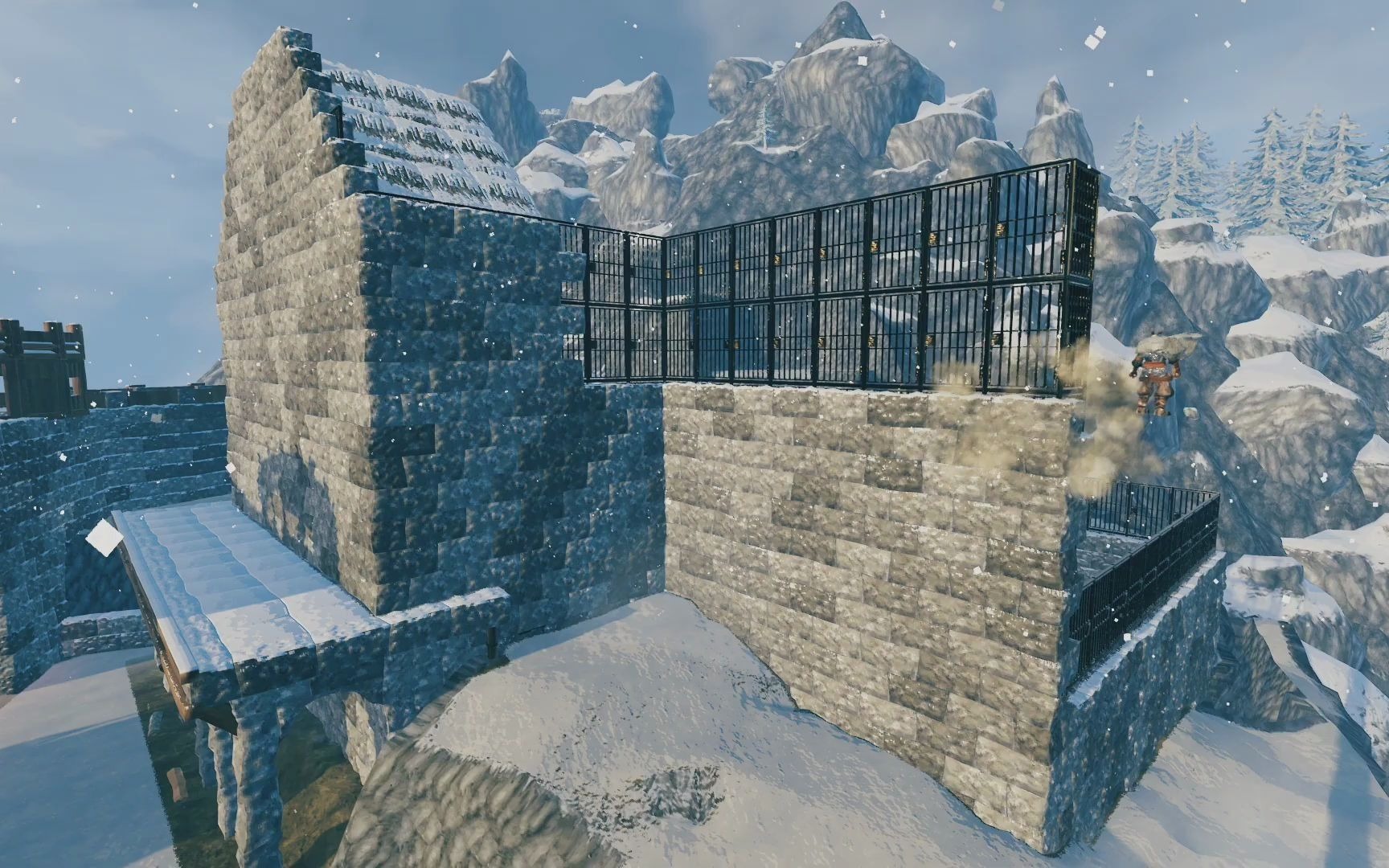 [valheim]英灵神殿-高山城堡建造