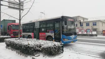 【北京公交@Part3&20】「雪中海格」通9路（家乐福→永乐店）副驾驶视角POV 前方全程展望 含报站