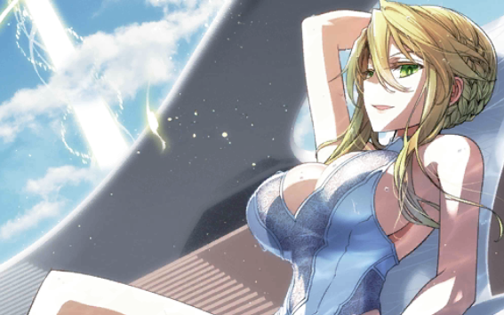 尺介泳装呆毛王慢速宝具播放