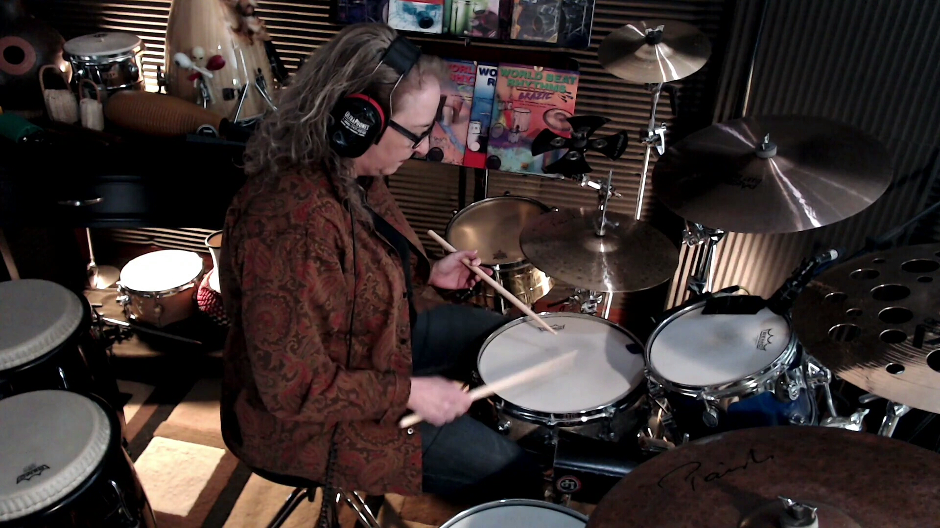 how to play a tango on the drum set