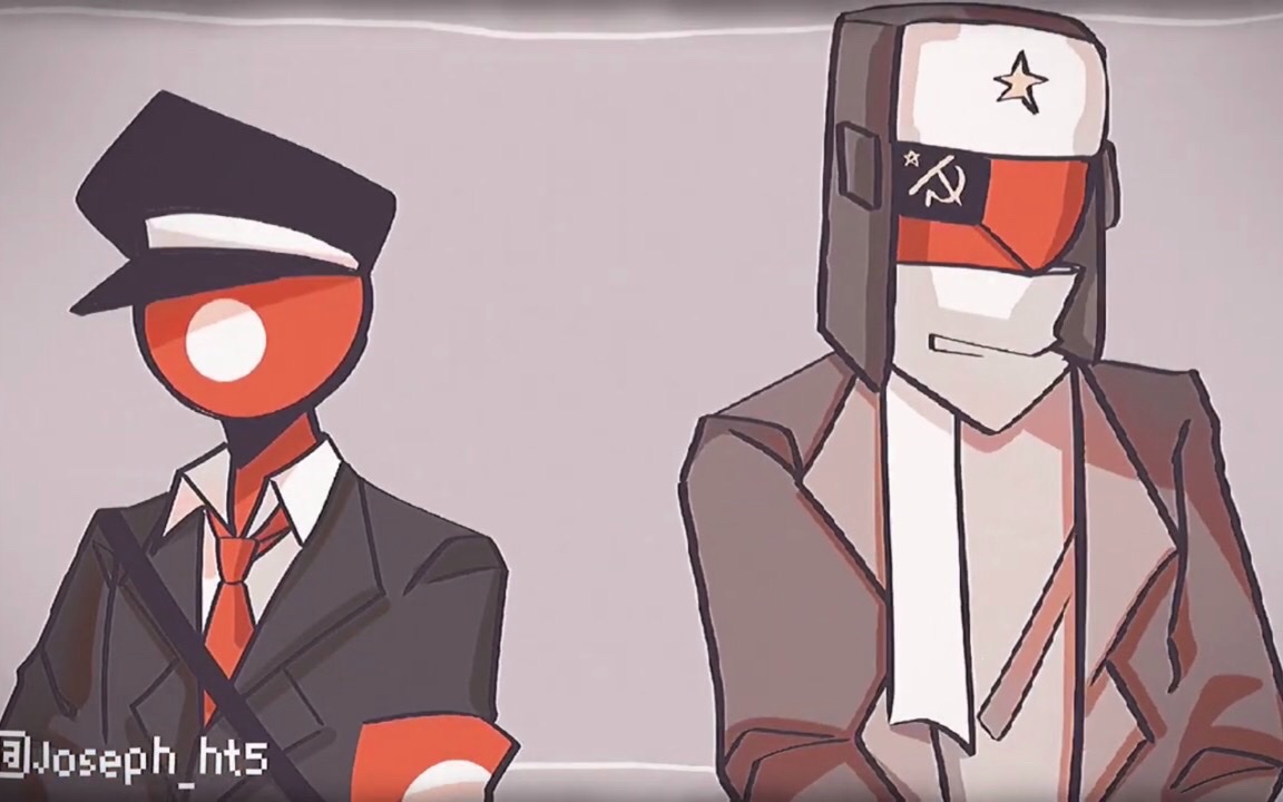 m61c t61 collab - [ countryhumans] (苏德苏)_哔哩哔哩_bili