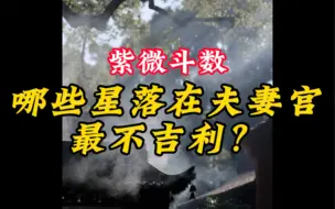 Download Video: 倒底哪些星落夫妻宫最不吉利？