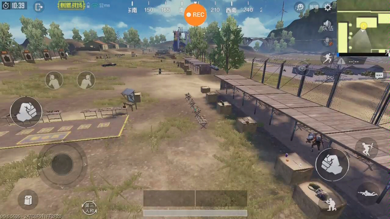 刺激战场中的训练场不为人知的跑酷2