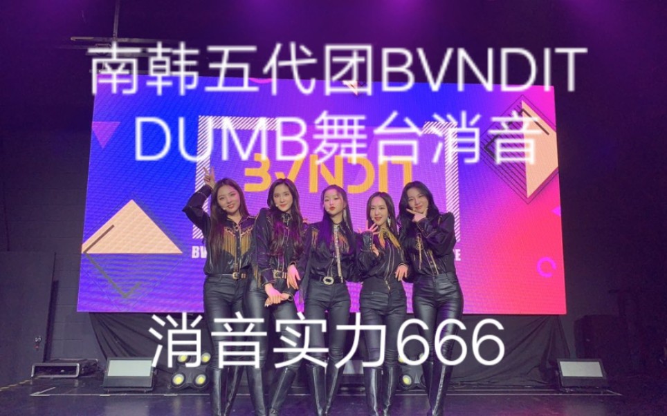 [图]【BVNDIT】DUMB舞台消音