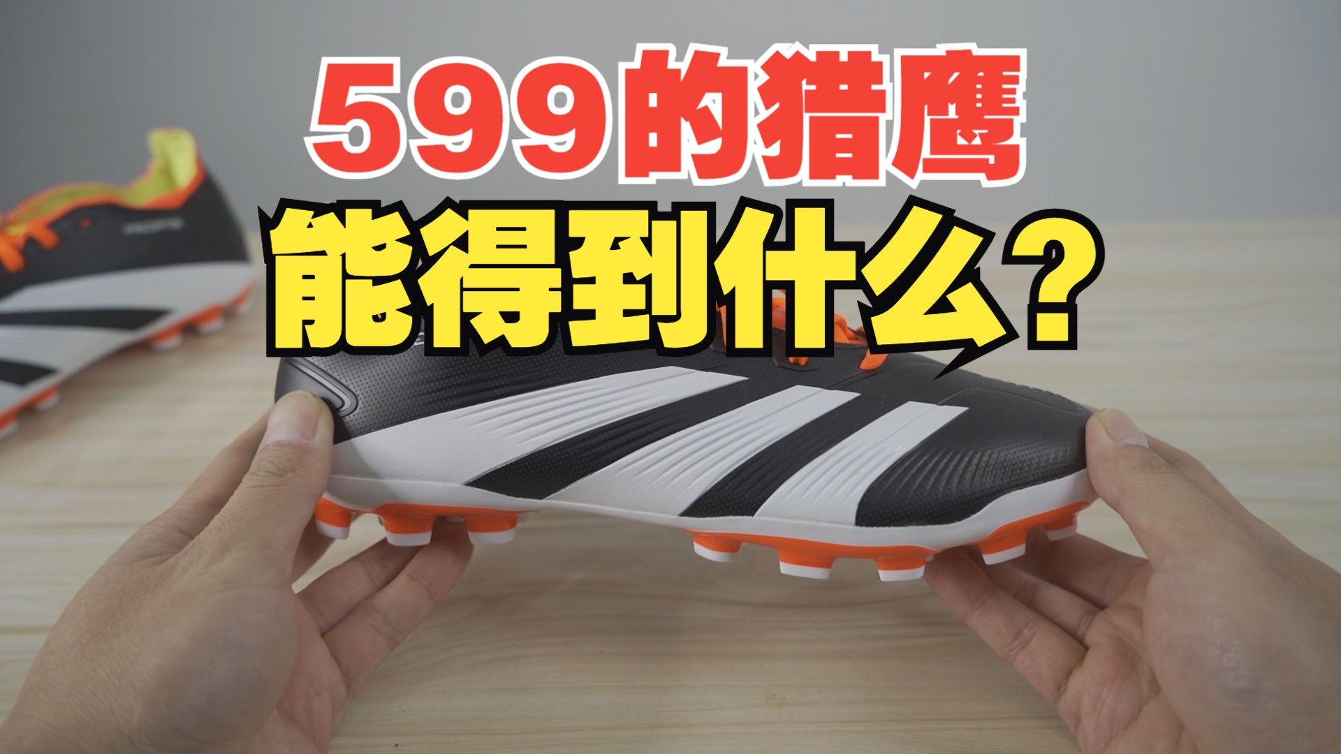 [图]599的猎鹰24能得到什么？沉浸式开箱Predator24 League 2G/3G AG大底球鞋