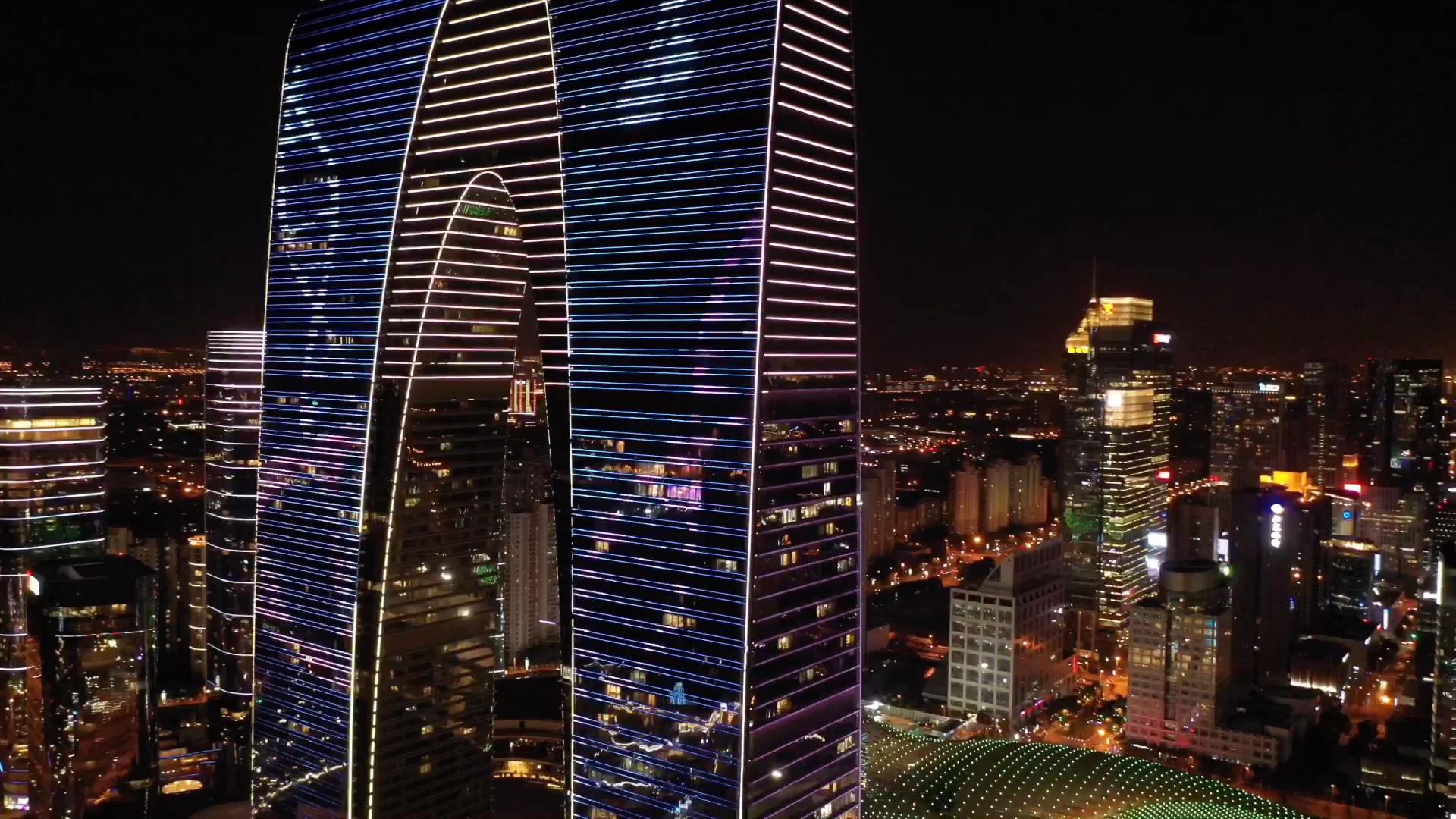 中国苏州航拍——大秋裤!