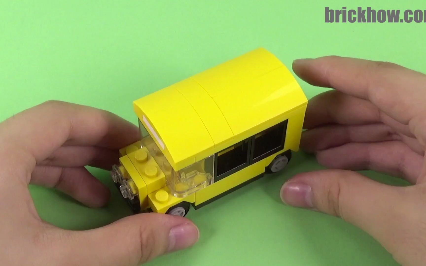 乐高11014拼搭:迷你巴士2.