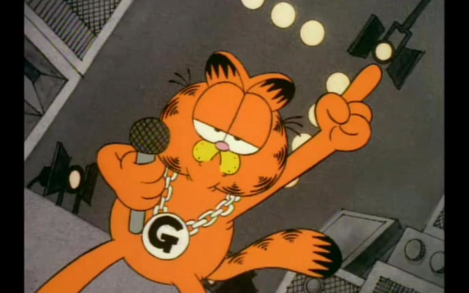 【动画歌曲】加菲猫rap the gardield rap 加菲猫和他的朋友们