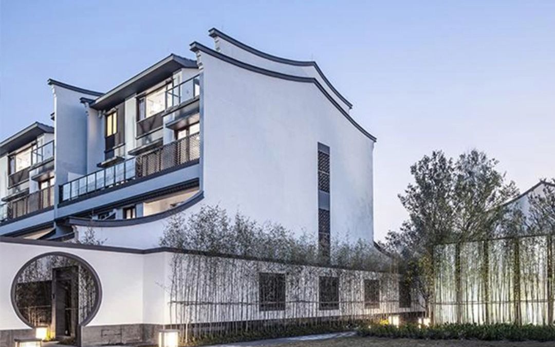 新中式别墅 | 東方米石——白墙瓦黛