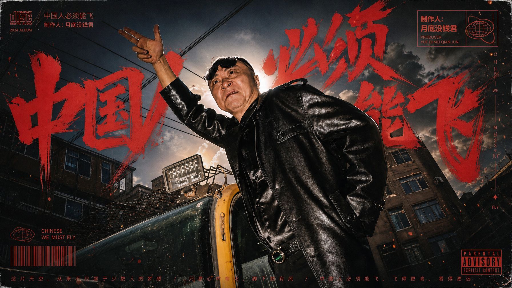 【没钱君】中国人能飞