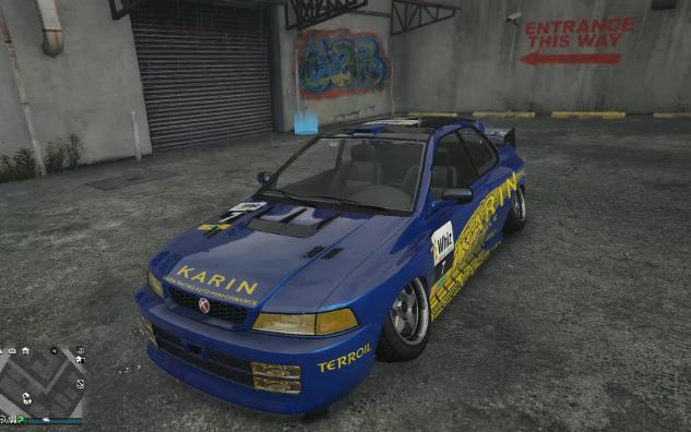 【gtaol】线上载具 跑车卡林王者rs经典版>第一视角原声环城驾驶,转子