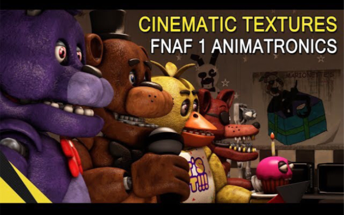 FNaF 1 Animatronics textured with Substance Painter for SFM :  r/fivenightsatfreddys