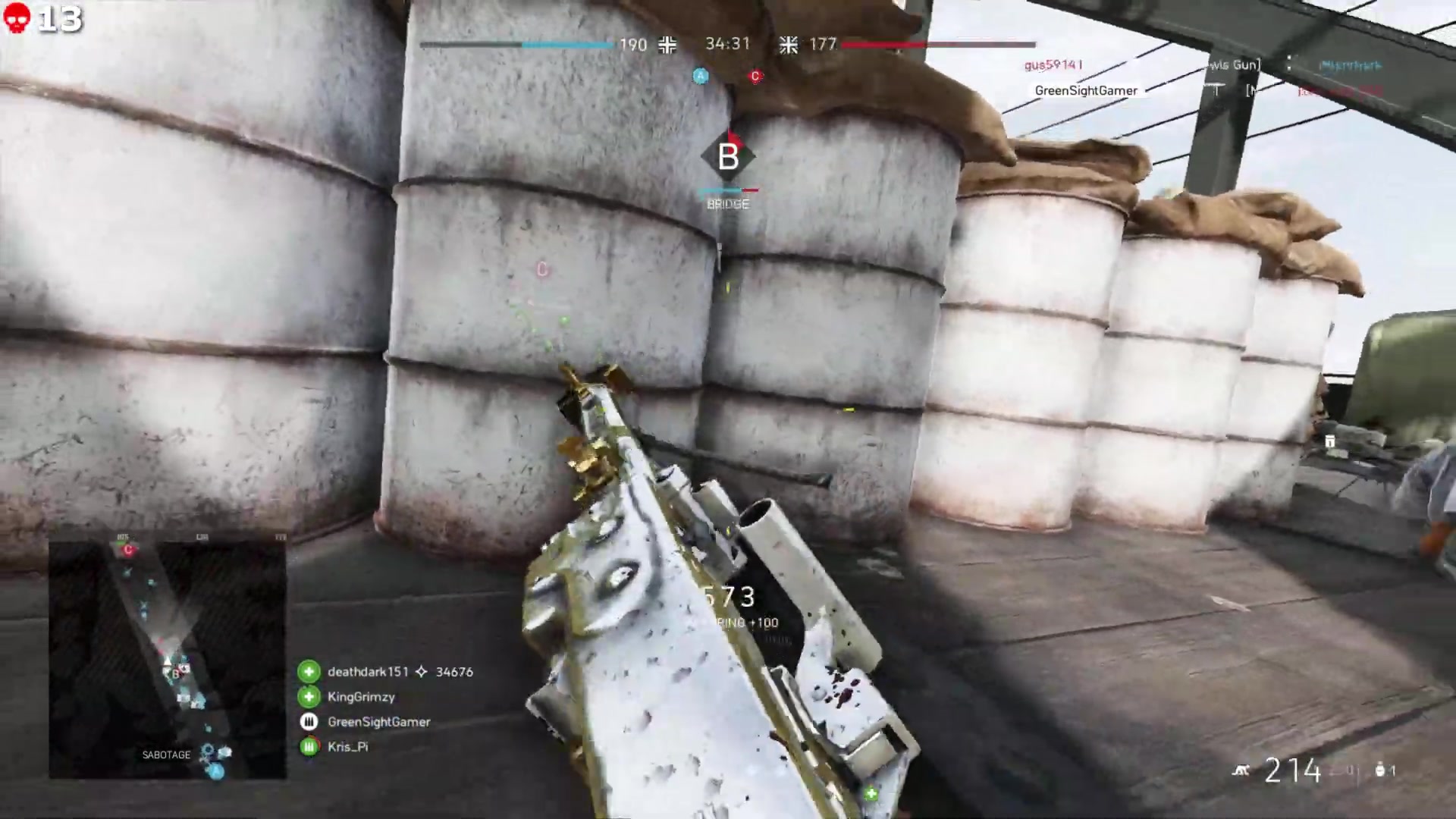 战地5联机themg42is二战神器轻机枪捞人头