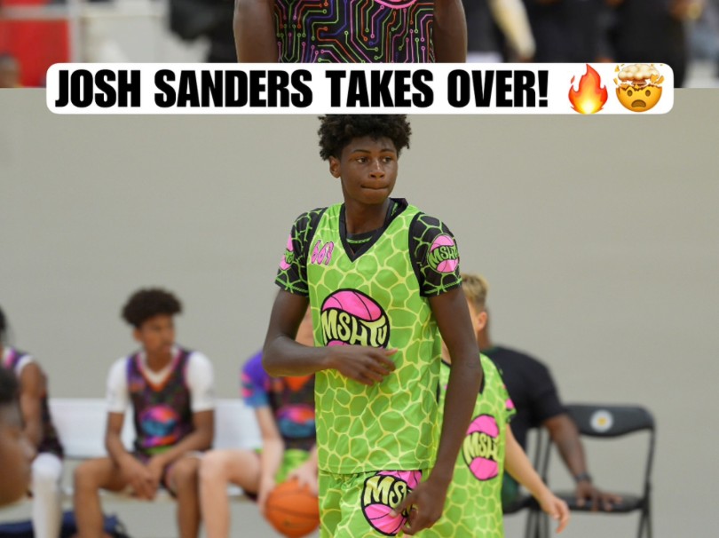 来自佐治亚州!2029届顶尖前锋joshua sanders