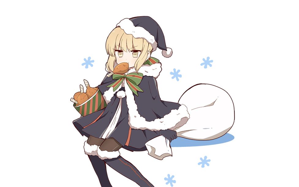 【fgo】想要礼物吗!圣诞黑呆单核无倍卡3t魔伊复刻高难