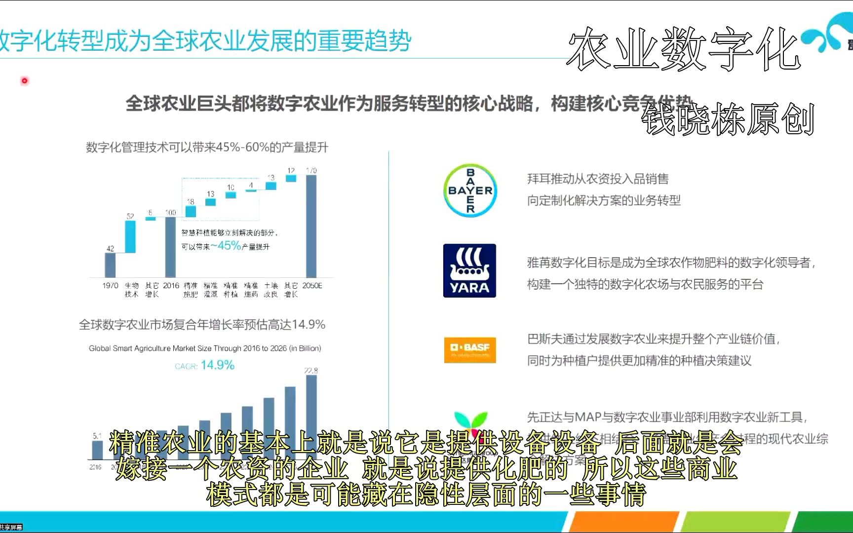 [图]中国数字农业介绍（4）-数字化转型对中国农业的价值