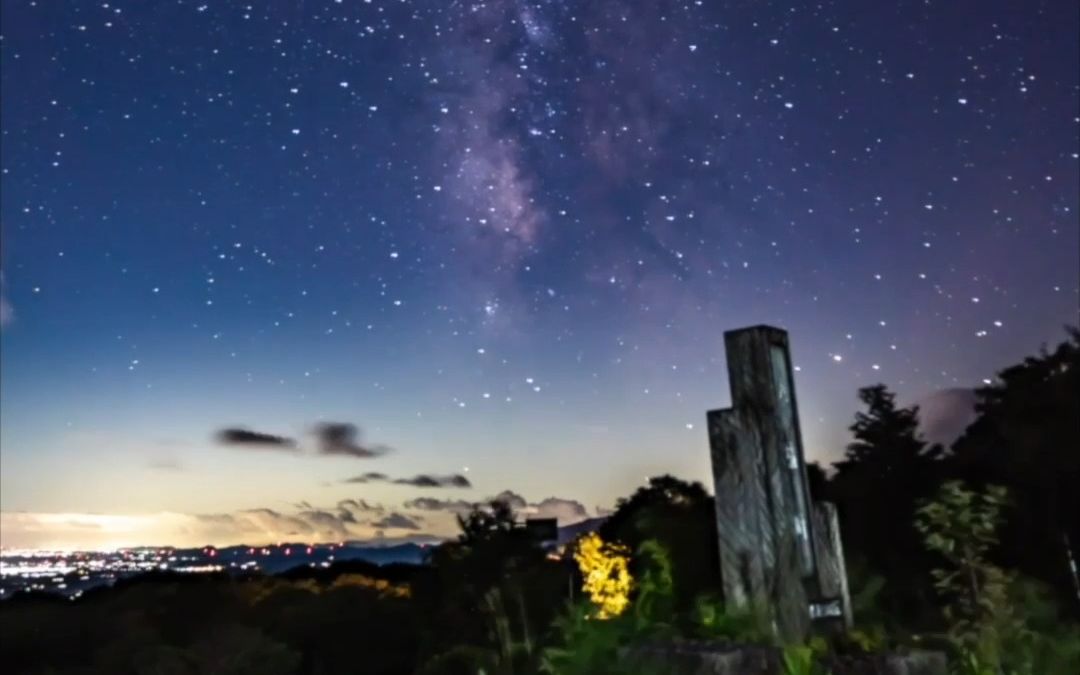 超美的星空延时!这样的星空你有多久没见了?哔哩哔哩bilibili