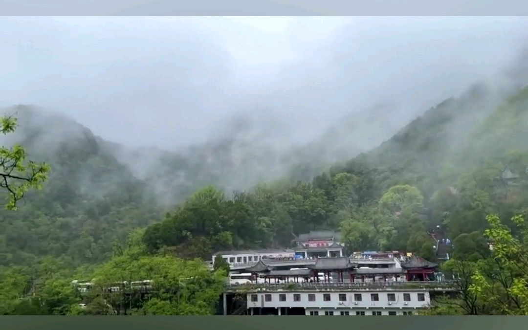 水墨泰山 风景很治愈!哔哩哔哩bilibili