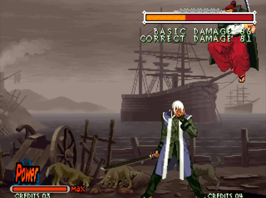 《月华剑士2》刹那"掏心"x4