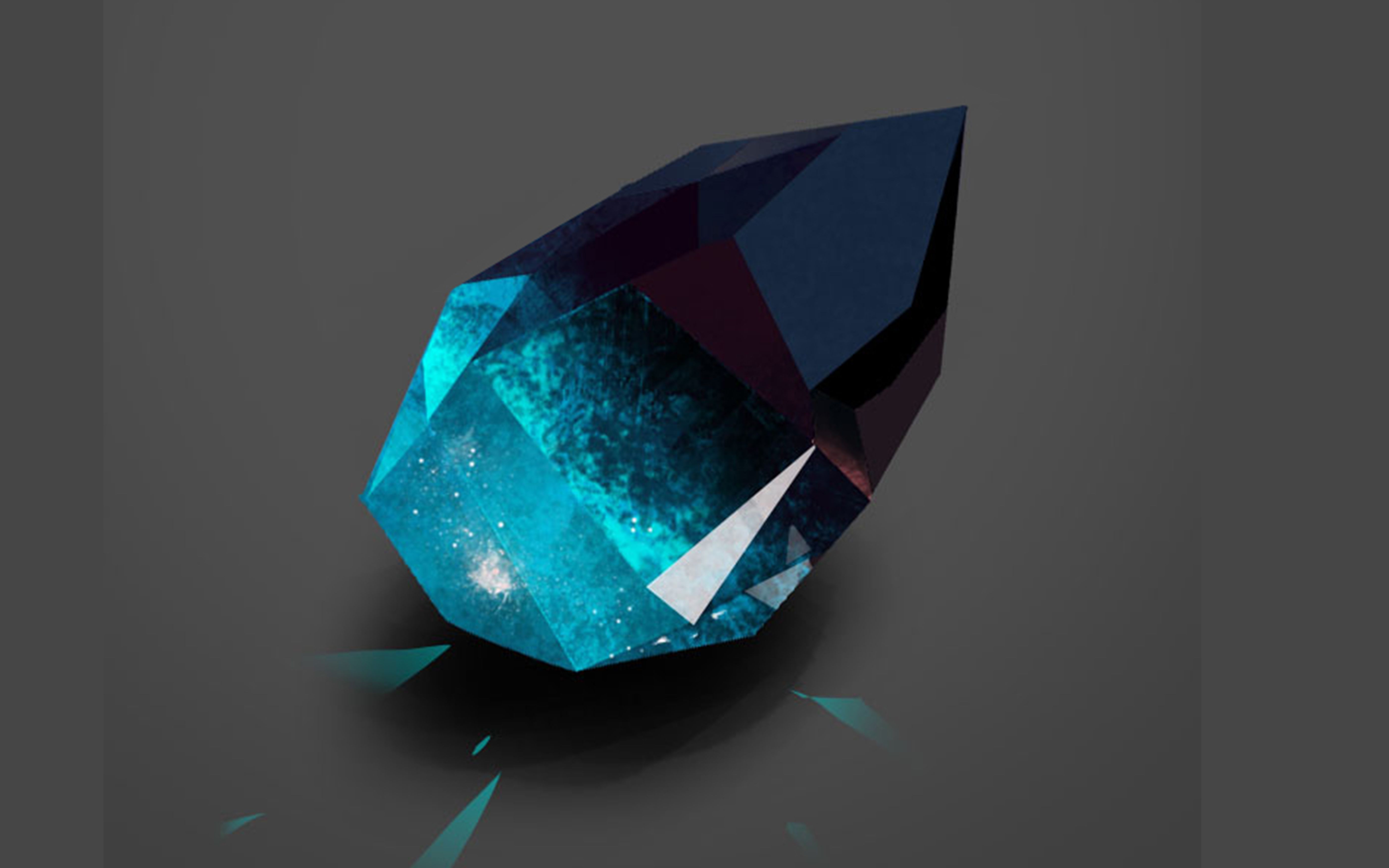 【板绘】零基础板绘入门素材——钻晶案例示范,几个步骤轻松学会材质