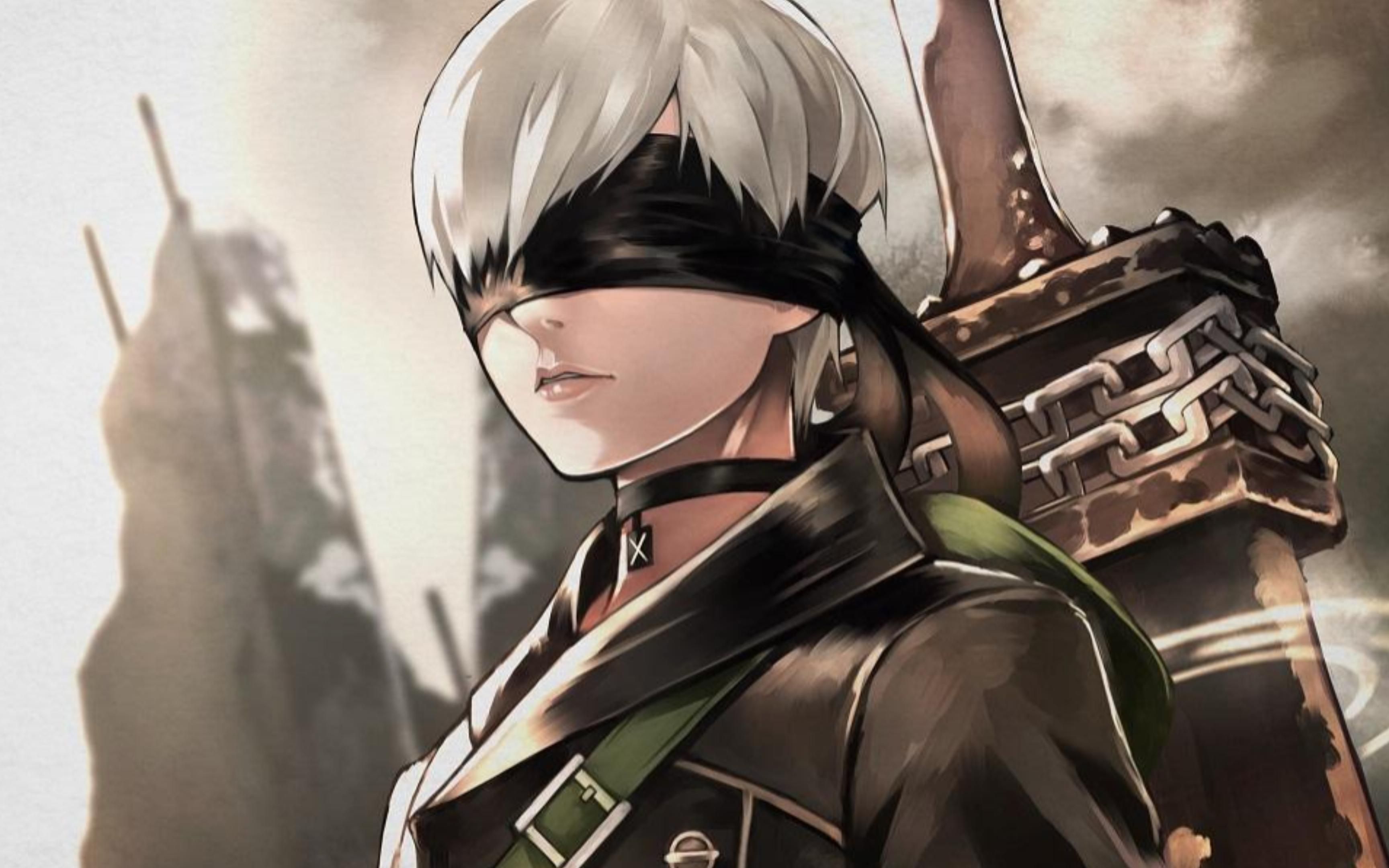 《尼尔机械纪元》感受下9s的惊人语速和自顾自的唠叨 结尾曲