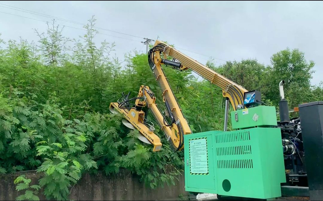 车载式修剪绿篱机 车载绿篱修剪机 绿篱修剪车 大型高速修剪绿篱机