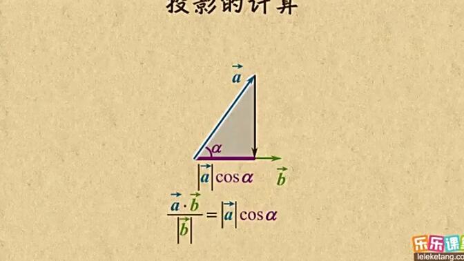 乐乐学堂16投影的计算