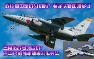 下载视频: 【现代战舰】日本t4教练机建模完毕！五月份战令的飞机？毛子伏特加喝多了！