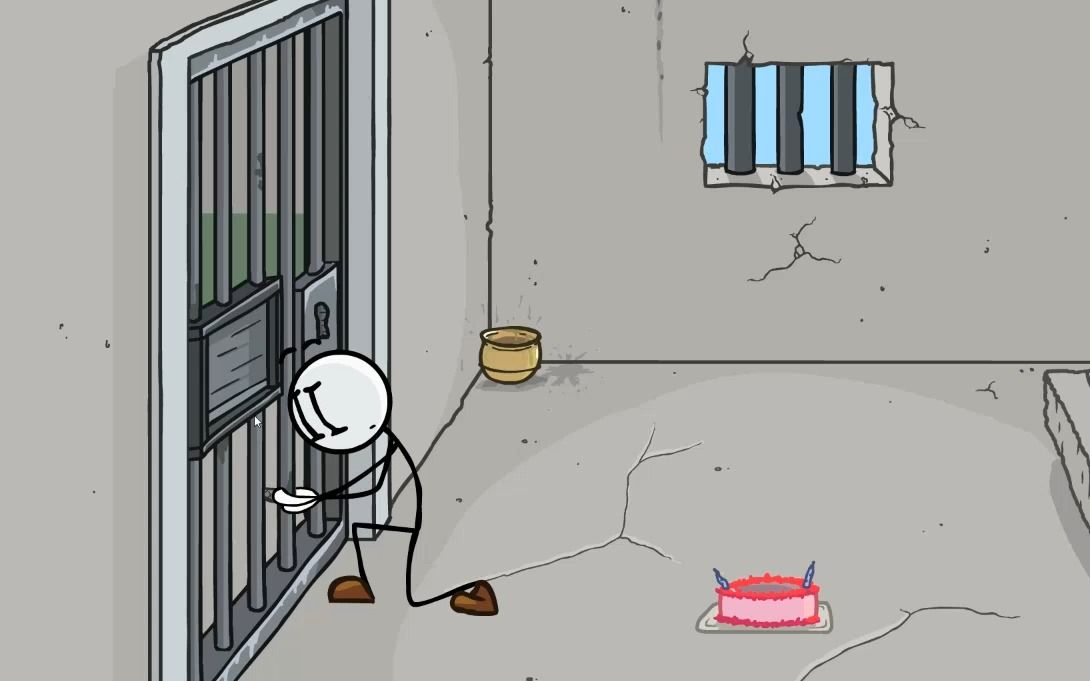 火柴人亨利第二章:逃出这所监狱_哔哩哔哩bilibili