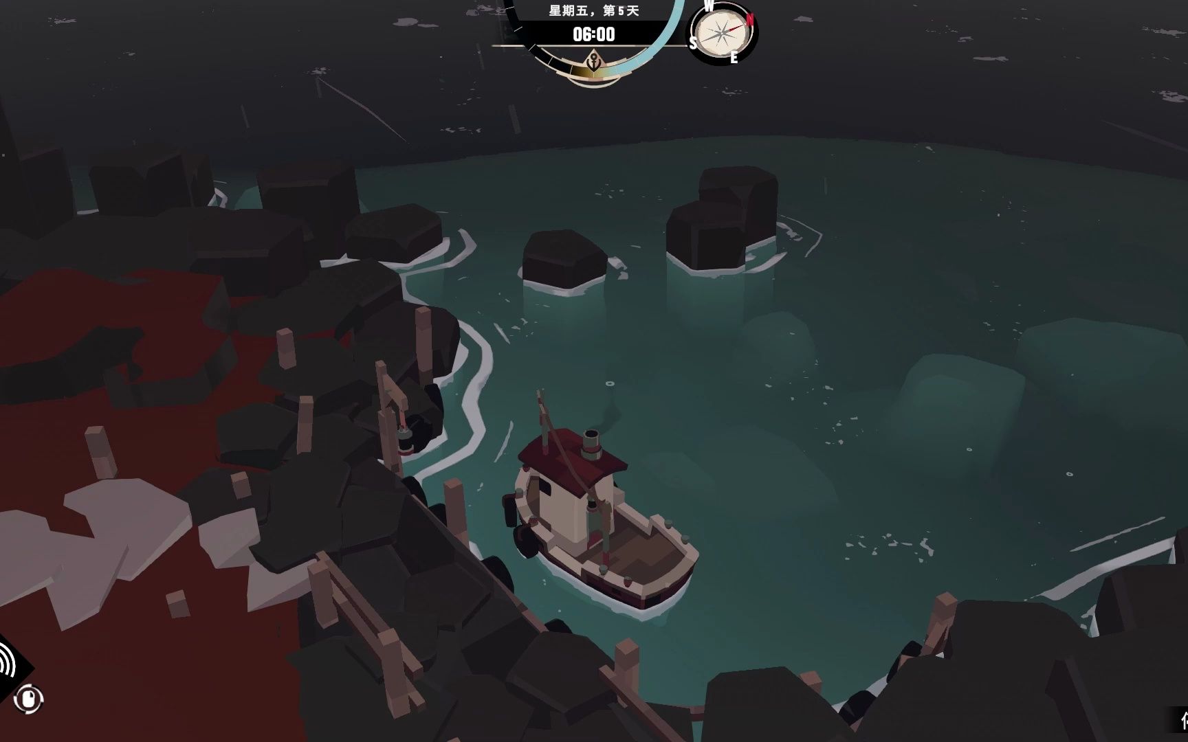 《pc 钓鱼类冒险游戏》渔帆暗涌(dredge) ver1.0.3 官方中文版