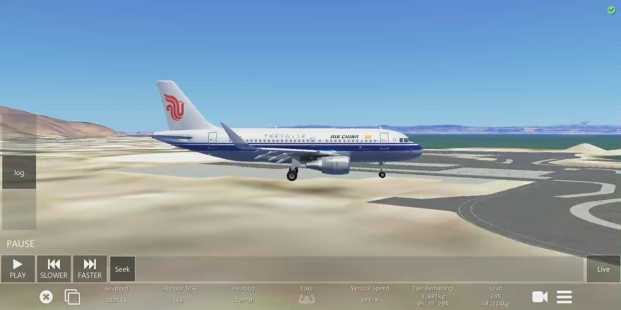 [无限试飞]国航319着陆ksfo_哔哩哔哩 (゜-゜)つロ 干杯~-bilibili